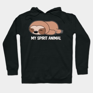 Sloth Spirit Animal Hoodie